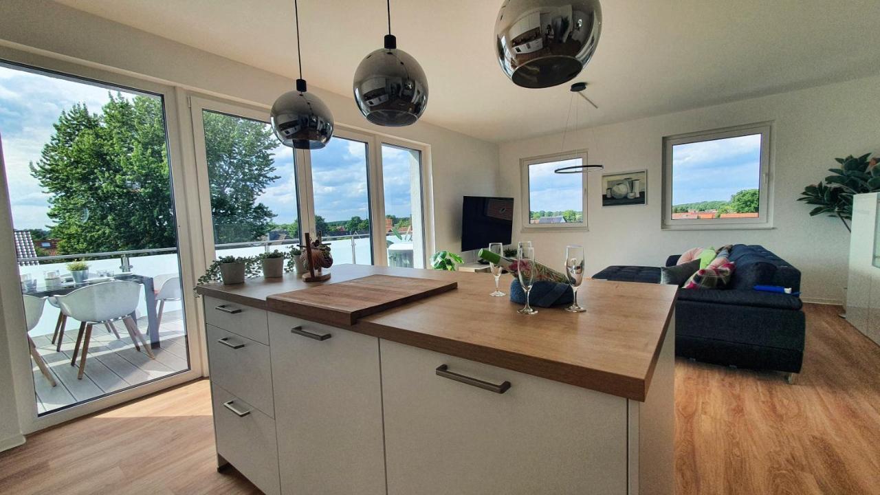 Penthouse Mit Whirlpool Im Herzen Von Niedersachsen Burgwedel  Exteriér fotografie