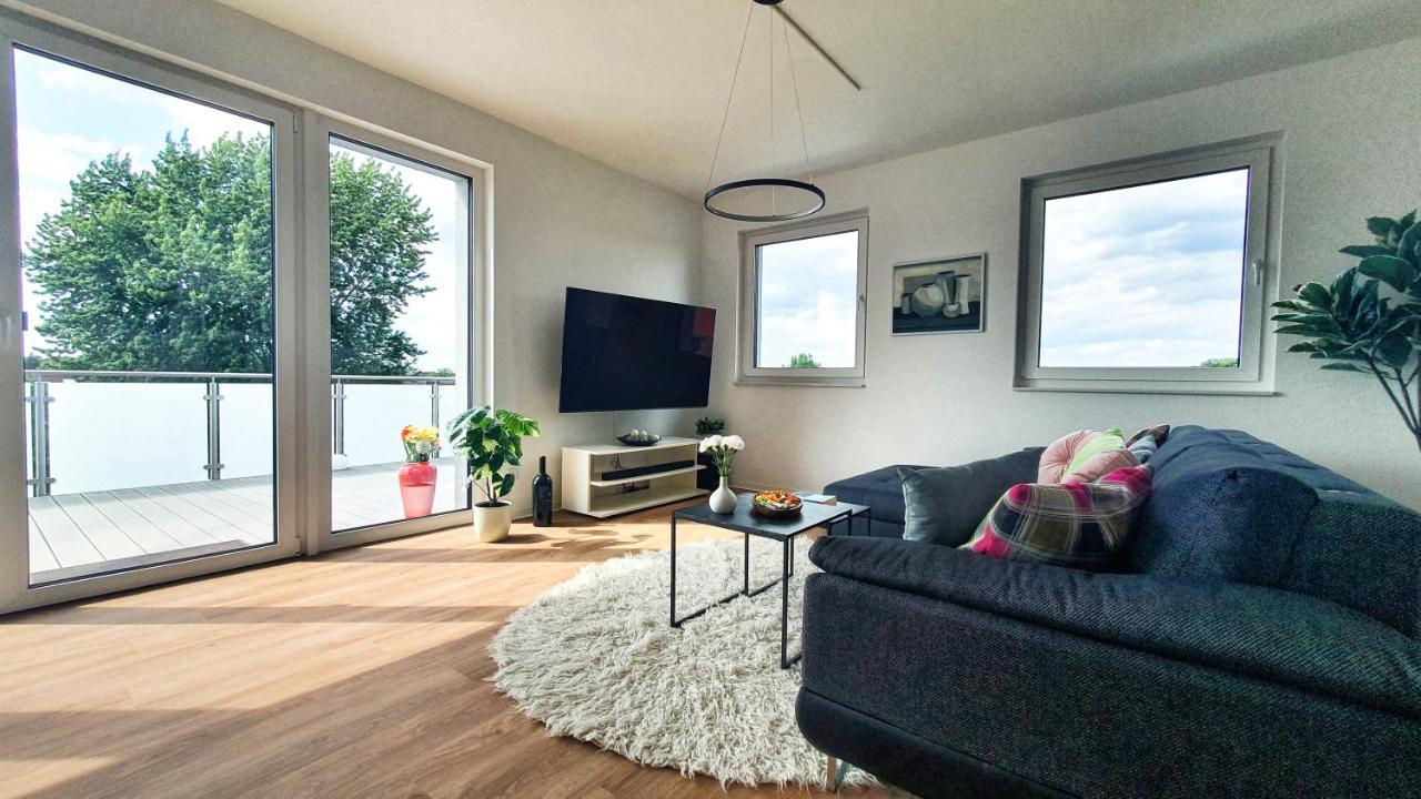 Penthouse Mit Whirlpool Im Herzen Von Niedersachsen Burgwedel  Exteriér fotografie