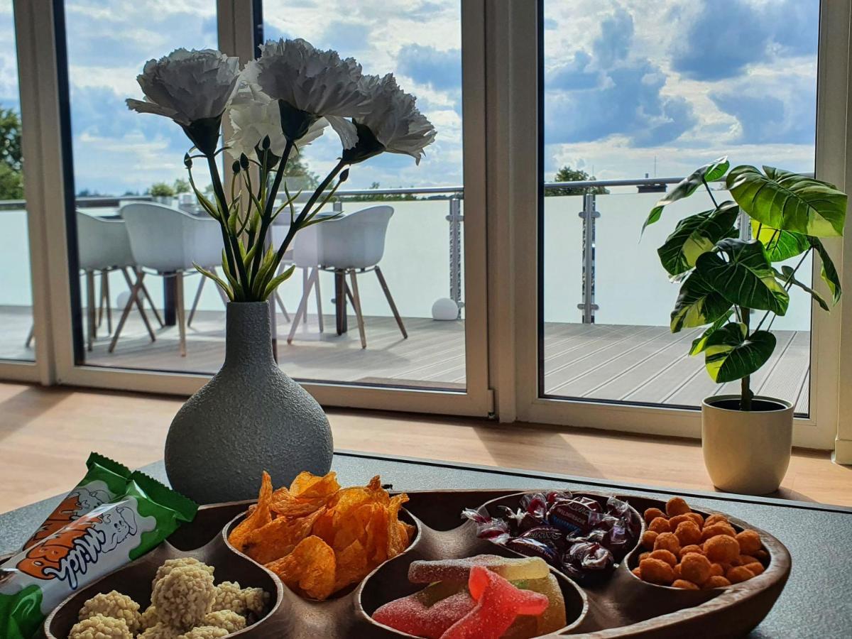 Penthouse Mit Whirlpool Im Herzen Von Niedersachsen Burgwedel  Exteriér fotografie